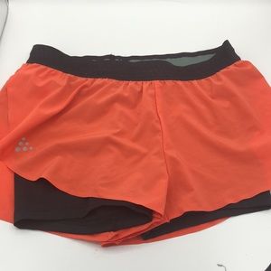 craft shorts Women’s Sports Apparel Size Medium Lined